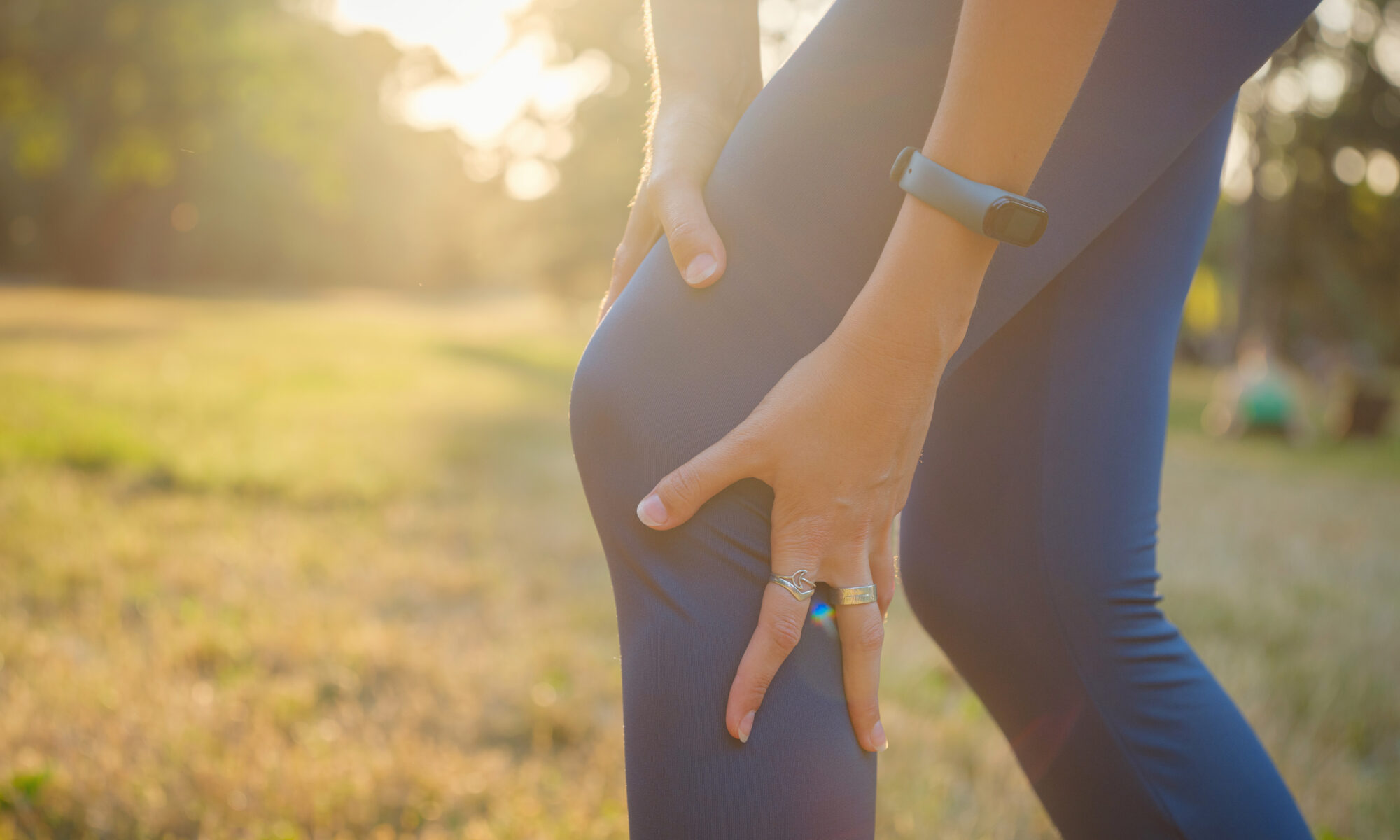 Woman with Sciatica Pain